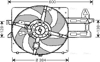 Ava Quality Cooling FD 7520 - Ventilator, hladjenje motora www.molydon.hr