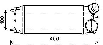 Ava Quality Cooling FDA4476 - Intercooler, hladnjak www.molydon.hr