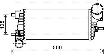 Ava Quality Cooling FDA4471 - Intercooler, hladnjak www.molydon.hr