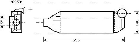 Ava Quality Cooling FDA4309 - Intercooler, hladnjak www.molydon.hr