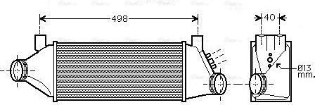 Ava Quality Cooling FDA4385 - Intercooler, hladnjak www.molydon.hr