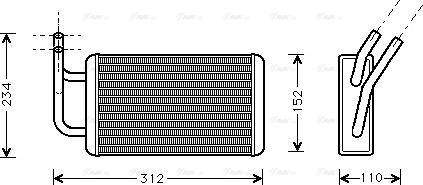 Ava Quality Cooling FDA6215 - Izmjenjivač topline, grijanje unutrasnjeg prostora www.molydon.hr