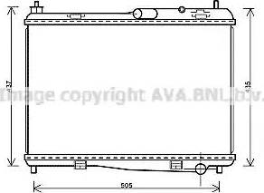 Ava Quality Cooling FDA2440 - Hladnjak, hladjenje motora www.molydon.hr