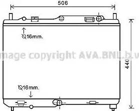 Ava Quality Cooling FDA2441 - Hladnjak, hladjenje motora www.molydon.hr