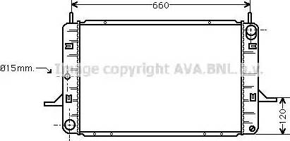 Ava Quality Cooling FDA2123 - Hladnjak, hladjenje motora www.molydon.hr