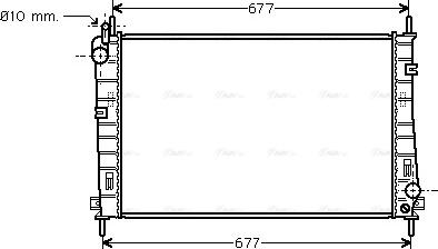 Ava Quality Cooling FDA2335 - Hladnjak, hladjenje motora www.molydon.hr