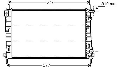 Ava Quality Cooling FDA2336 - Hladnjak, hladjenje motora www.molydon.hr