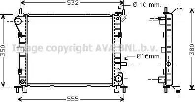 Ava Quality Cooling FDA2263 - Hladnjak, hladjenje motora www.molydon.hr