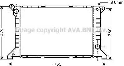 Ava Quality Cooling FDA2203 - Hladnjak, hladjenje motora www.molydon.hr