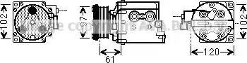 Ava Quality Cooling FD K436 - Kompresor, klima-Uređaj www.molydon.hr