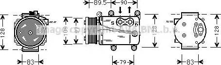 Ava Quality Cooling FD K082 - Kompresor, klima-Uređaj www.molydon.hr