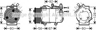 Ava Quality Cooling FD K393 - Kompresor, klima-Uređaj www.molydon.hr