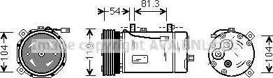 Ava Quality Cooling FDAK306 - Kompresor, klima-Uređaj www.molydon.hr