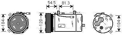 Ava Quality Cooling FDAK307 - Kompresor, klima-Uređaj www.molydon.hr