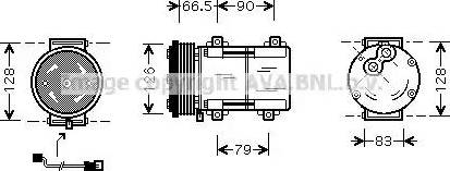 Ava Quality Cooling FD K276 - Kompresor, klima-Uređaj www.molydon.hr