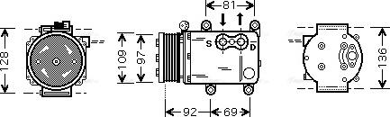 Ava Quality Cooling FD K419 - Kompresor, klima-Uređaj www.molydon.hr