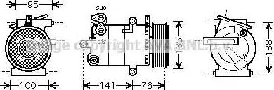 Ava Quality Cooling FD K417 - Kompresor, klima-Uređaj www.molydon.hr