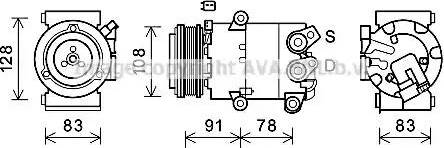 Ava Quality Cooling FDK621 - Kompresor, klima-Uređaj www.molydon.hr