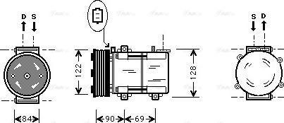 Ava Quality Cooling FD K352 - Kompresor, klima-Uređaj www.molydon.hr