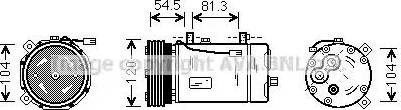 Ava Quality Cooling FD K307 - Kompresor, klima-Uređaj www.molydon.hr