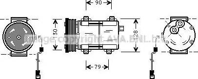 Ava Quality Cooling FD K275 - Kompresor, klima-Uređaj www.molydon.hr