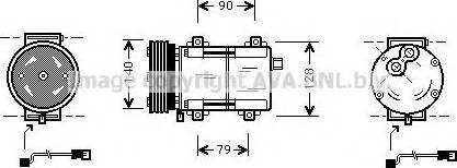 Ava Quality Cooling FDK278 - Kompresor, klima-Uređaj www.molydon.hr