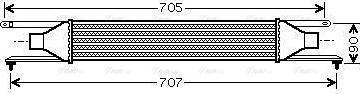 Ava Quality Cooling FT 4319 - Intercooler, hladnjak www.molydon.hr