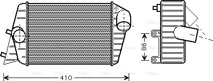 Ava Quality Cooling FT 4252 - Intercooler, hladnjak www.molydon.hr