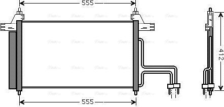 Ava Quality Cooling FT5253D - Kondenzator, klima-Uređaj www.molydon.hr