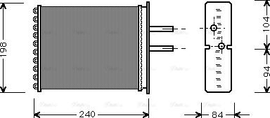 Ava Quality Cooling FT 6193 - Izmjenjivač topline, grijanje unutrasnjeg prostora www.molydon.hr