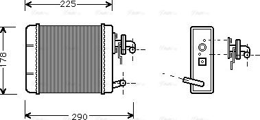 Ava Quality Cooling FT 6102 - Izmjenjivač topline, grijanje unutrasnjeg prostora www.molydon.hr