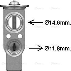 Ava Quality Cooling FT1479 - Ekspanzioni ventil, klima-Uređaj www.molydon.hr