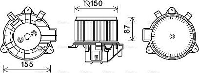 Ava Quality Cooling FT8429 - Ventilator kabine/unutrasnjeg prostora www.molydon.hr