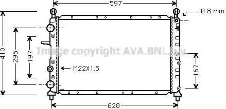 Ava Quality Cooling FT 2099 - Hladnjak, hladjenje motora www.molydon.hr