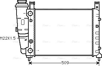 Ava Quality Cooling FT 2040 - Hladnjak, hladjenje motora www.molydon.hr