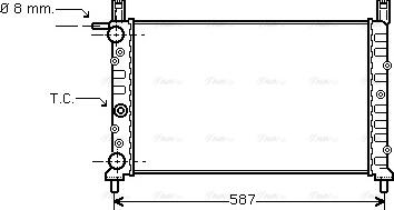 Ava Quality Cooling FT 2078 - Hladnjak, hladjenje motora www.molydon.hr