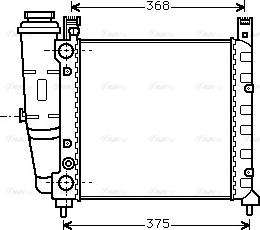 Ava Quality Cooling FT 2057 - Hladnjak, hladjenje motora www.molydon.hr