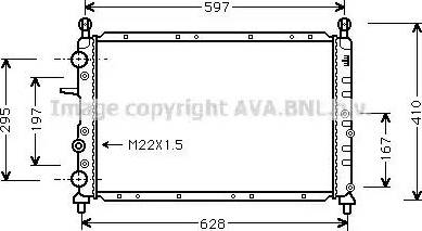 Ava Quality Cooling FT 2066 - Hladnjak, hladjenje motora www.molydon.hr