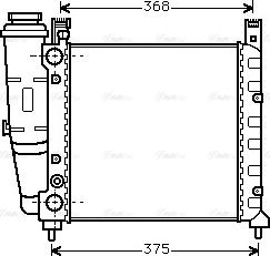 Ava Quality Cooling FT 2038 - Hladnjak, hladjenje motora www.molydon.hr