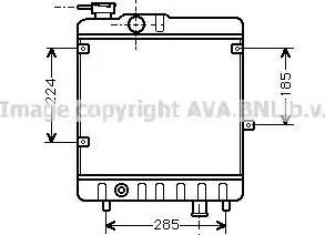 Ava Quality Cooling FT 2028 - Hladnjak, hladjenje motora www.molydon.hr