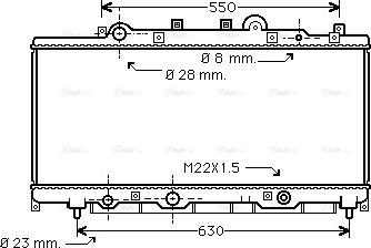 Ava Quality Cooling FT 2149 - Hladnjak, hladjenje motora www.molydon.hr