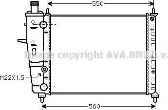 Ava Quality Cooling FT 2159 - Hladnjak, hladjenje motora www.molydon.hr