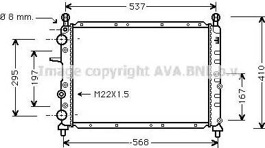 Ava Quality Cooling FT 2109 - Hladnjak, hladjenje motora www.molydon.hr