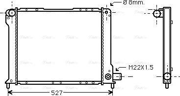 Ava Quality Cooling FT 2131 - Hladnjak, hladjenje motora www.molydon.hr