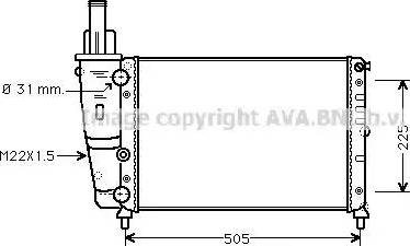 Ava Quality Cooling FT 2138 - Hladnjak, hladjenje motora www.molydon.hr