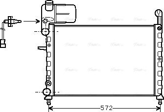 Ava Quality Cooling FT 2120 - Hladnjak, hladjenje motora www.molydon.hr