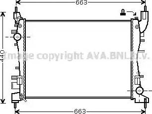 Ava Quality Cooling FT 2358 - Hladnjak, hladjenje motora www.molydon.hr