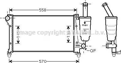 Ava Quality Cooling FT 2368 - Hladnjak, hladjenje motora www.molydon.hr