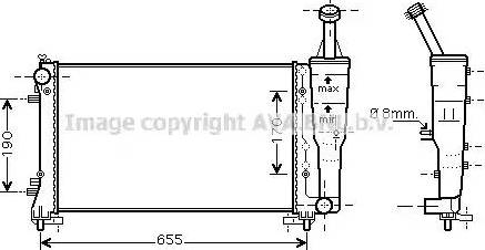 Ava Quality Cooling FT 2308 - Hladnjak, hladjenje motora www.molydon.hr