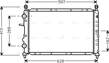 Ava Quality Cooling FT 2322 - Hladnjak, hladjenje motora www.molydon.hr